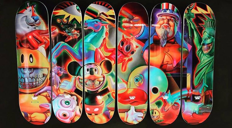 Ron English x DGK Skateboards Set