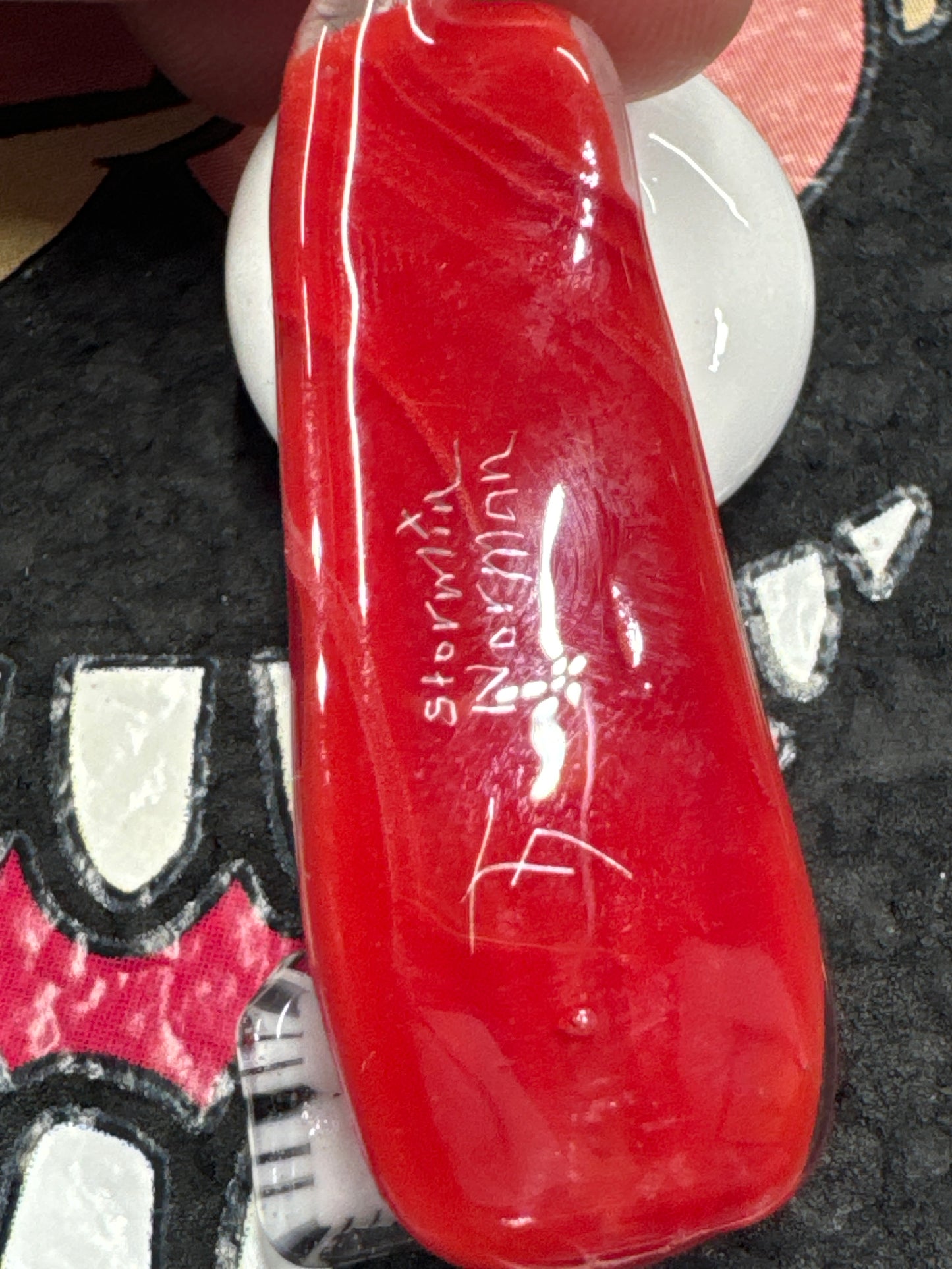 Stormin Normin x Trev Glass pendant