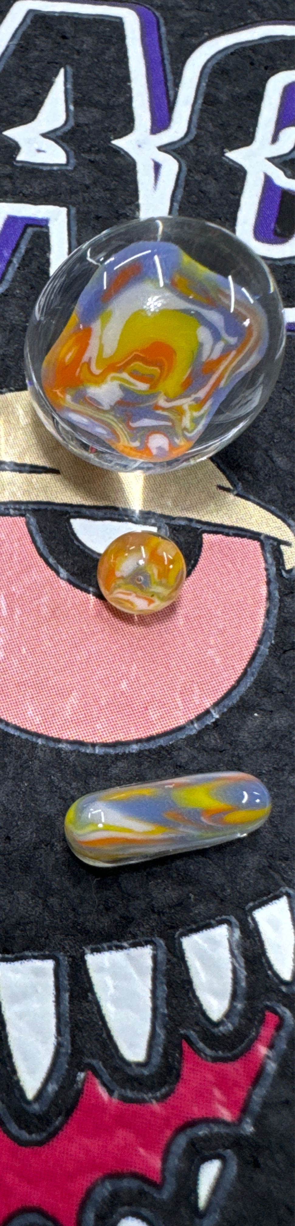 Millennium Glass 3pc Slurper Sets