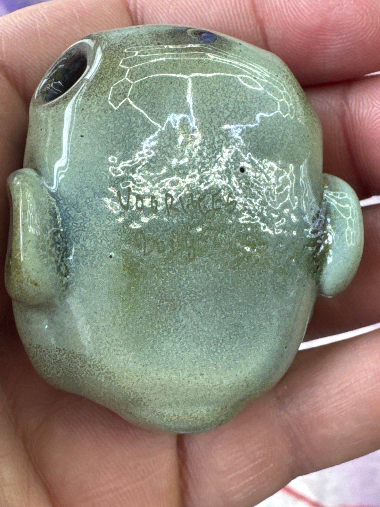Mr.voorhes glass pendant