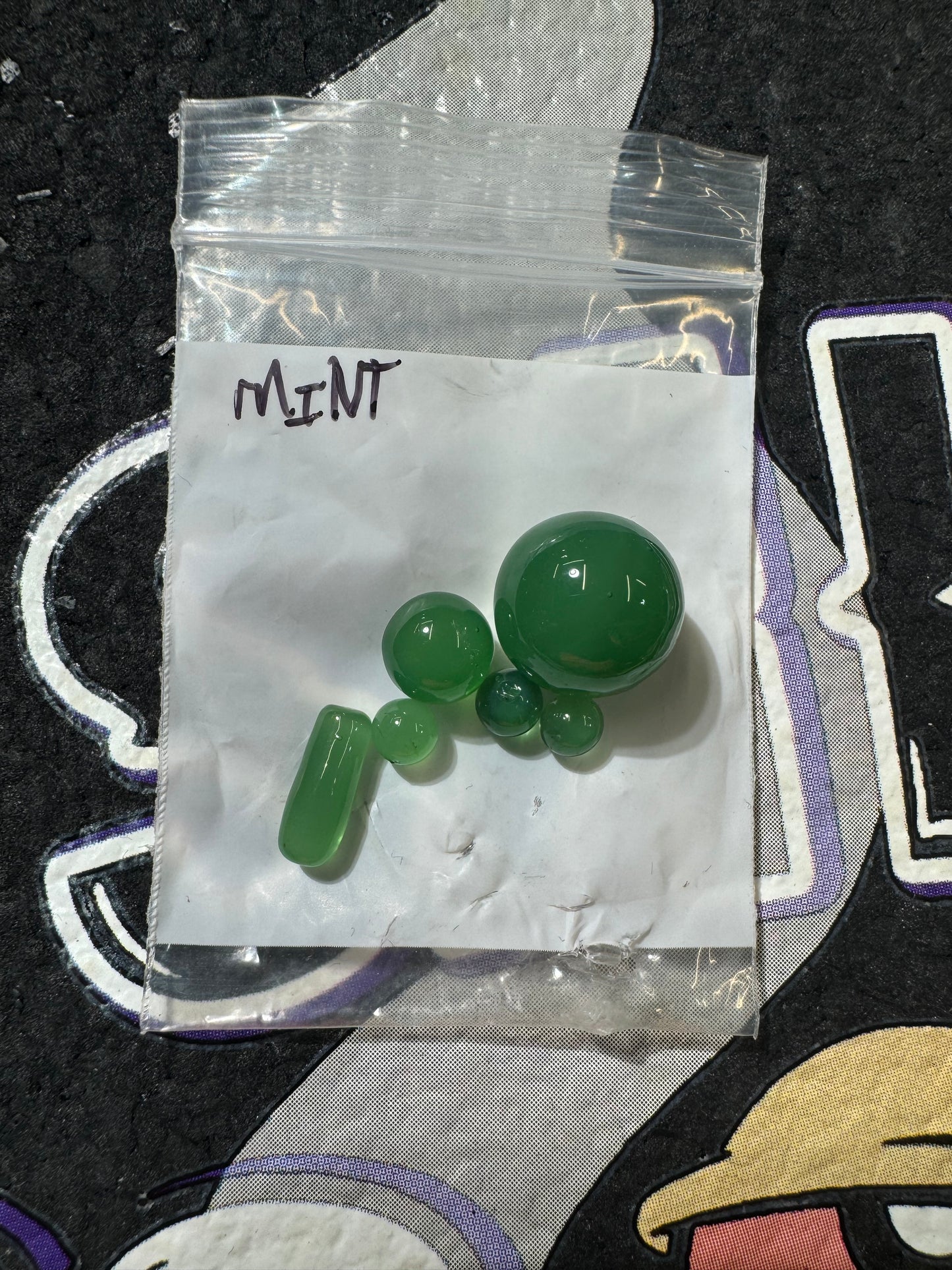 6 PCS meats glass Slurper Sets