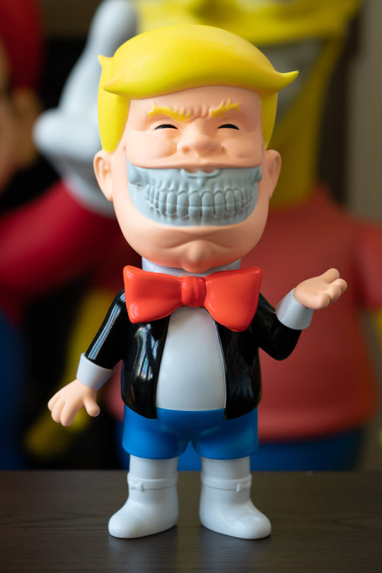 Ron English Richie rich / Donald trump Grin