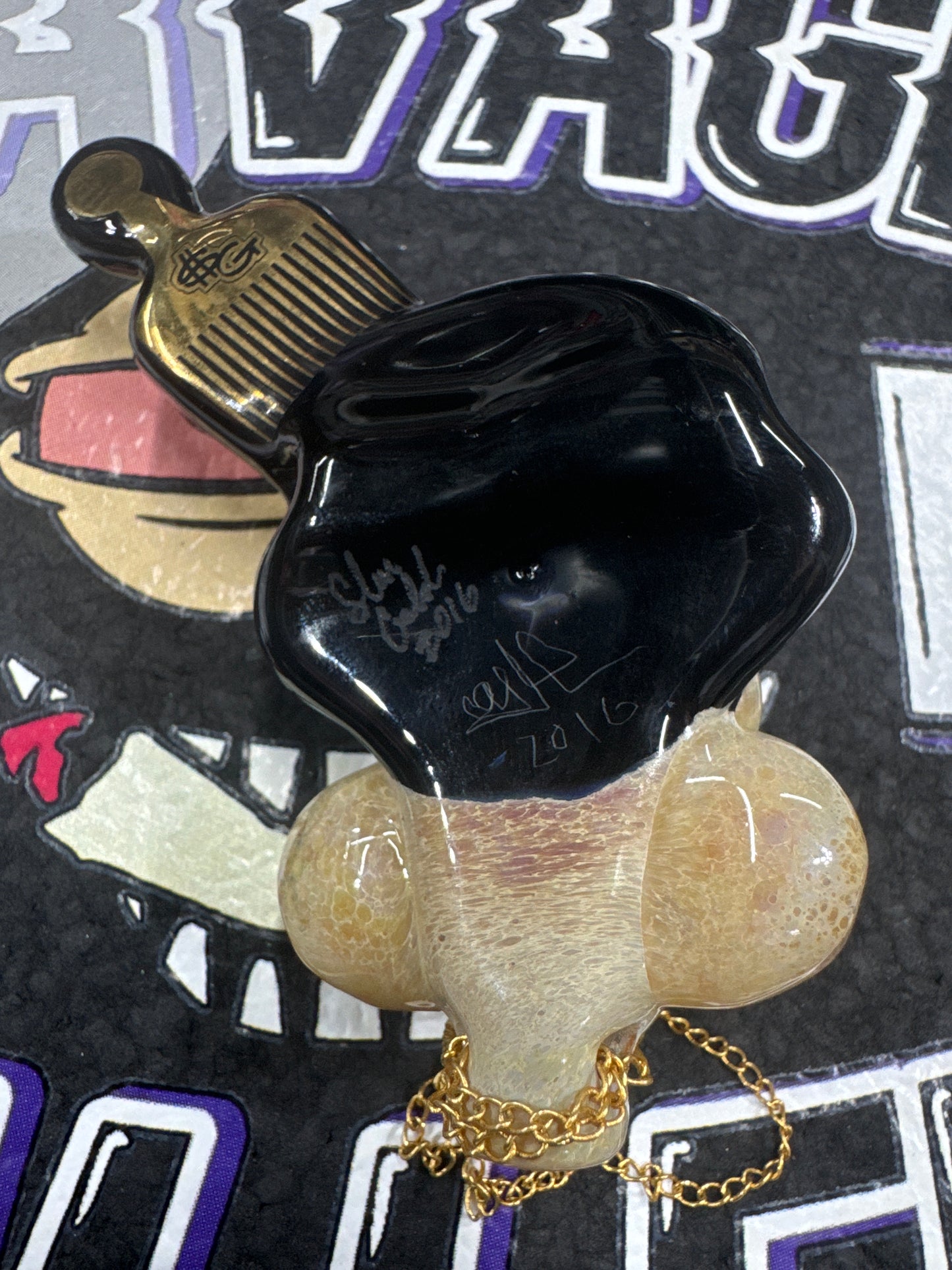 Coyle x Slum glass pendant