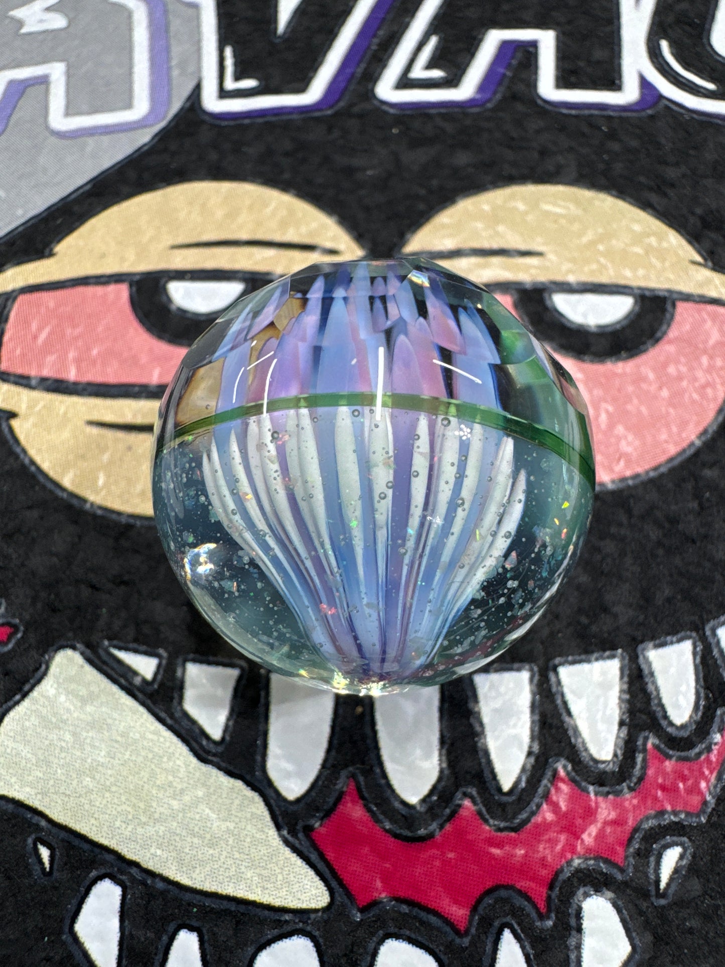 Hardcore Toke Glass x Coli Cutz marble