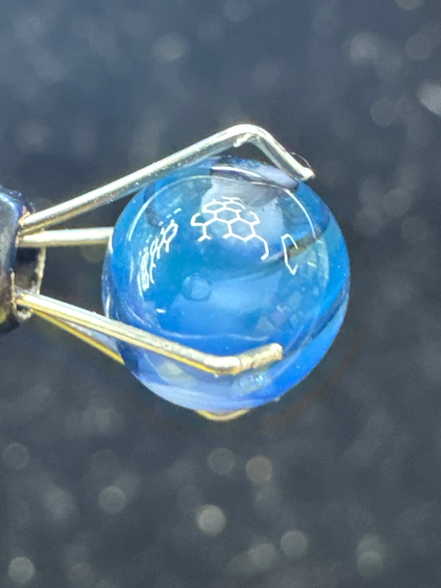 Blueberry 503 Glass pearls