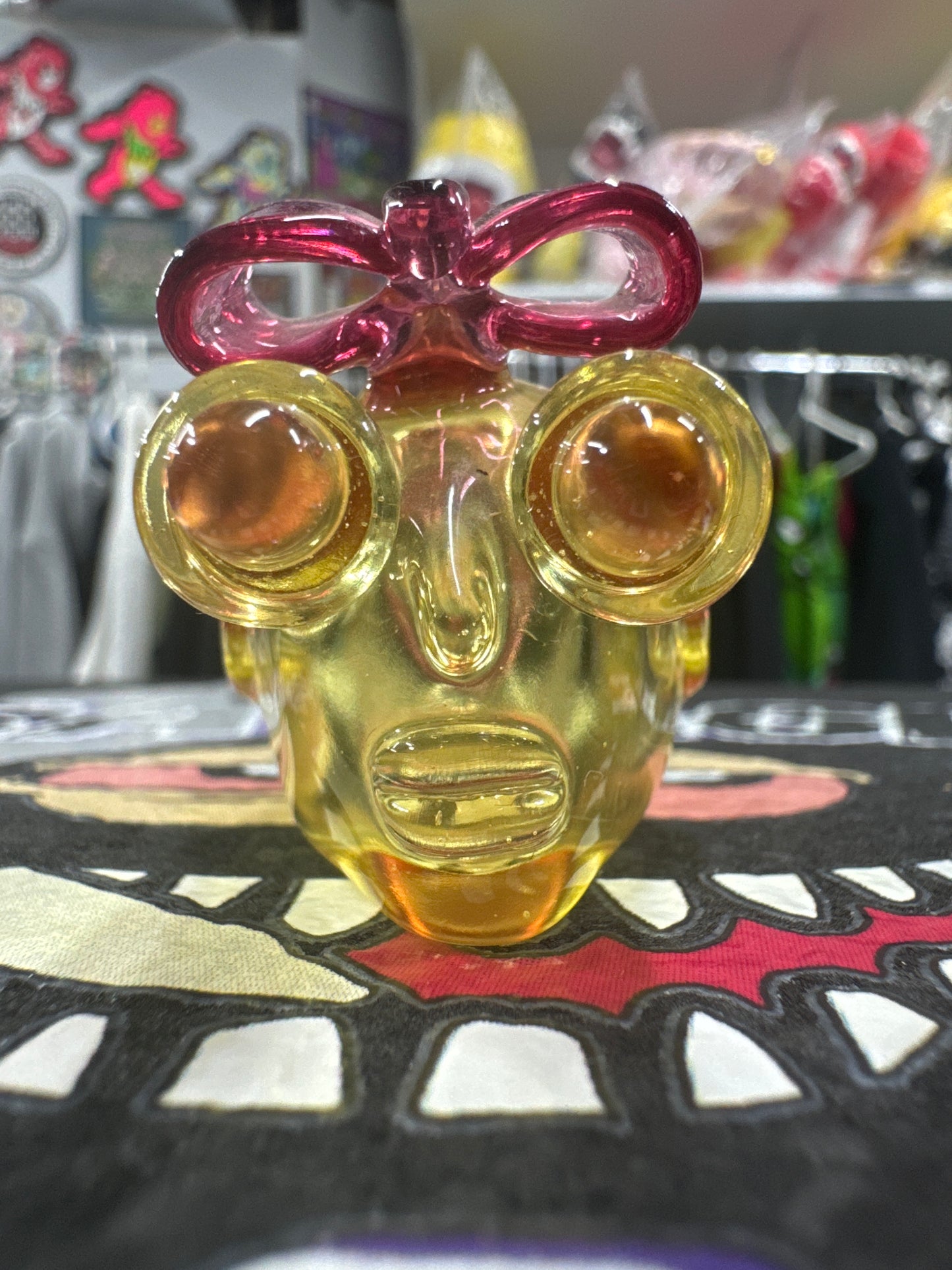 Banjo x saki bomb Glass Bubble 30 mm cap & Pendant