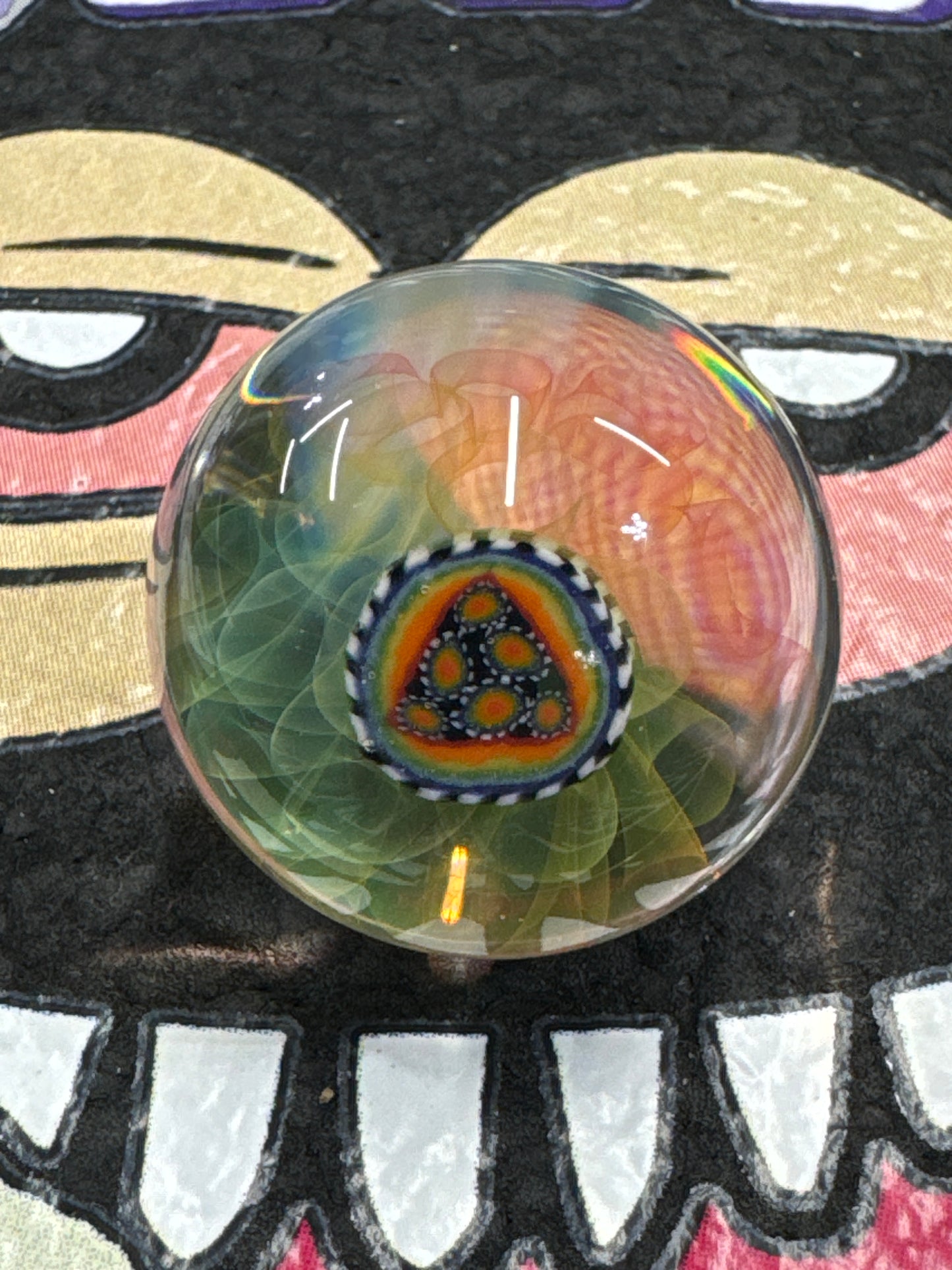 Stormin Normin Glass Marble