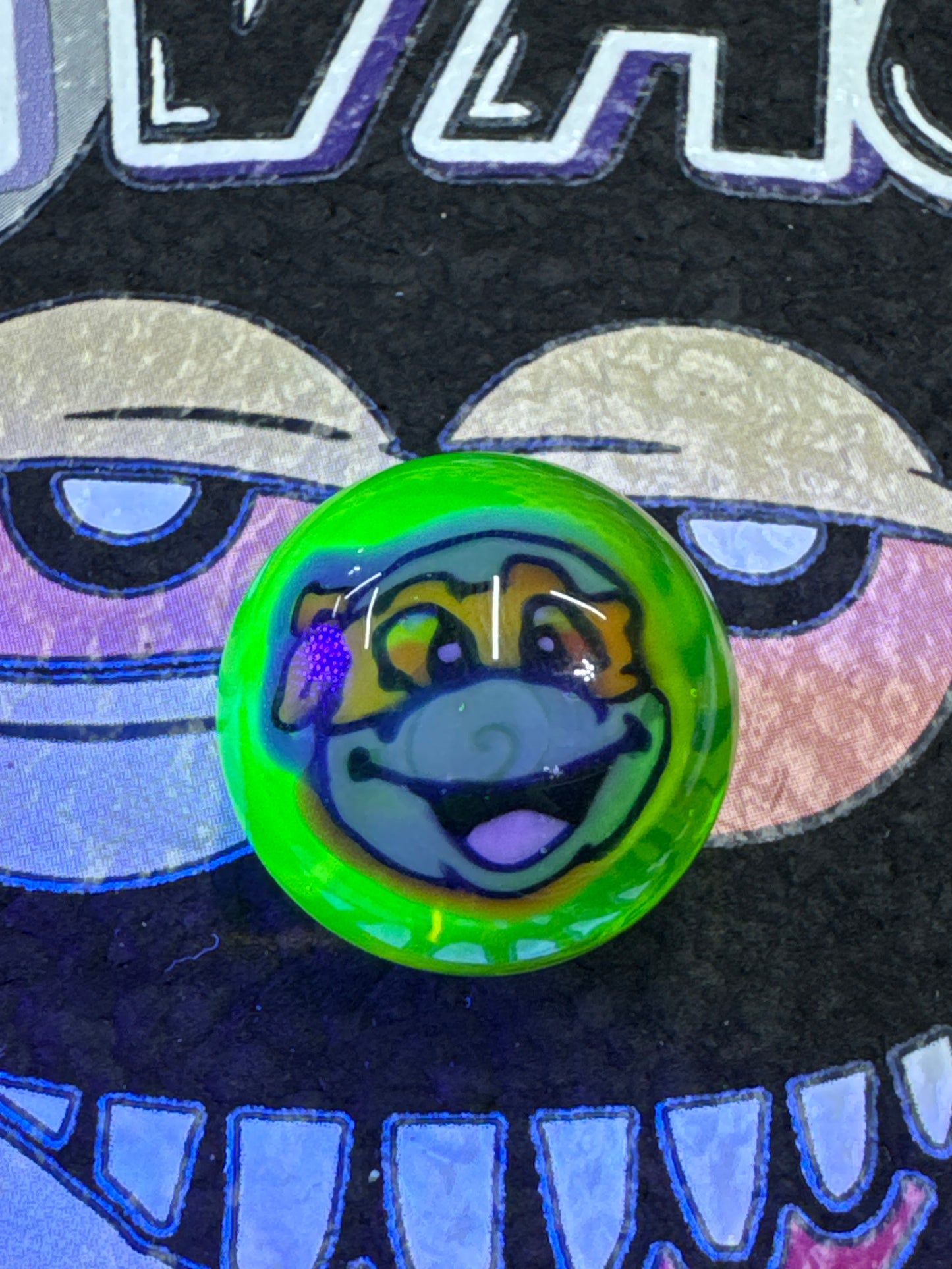 Puntington Glass Michelangelo Marble