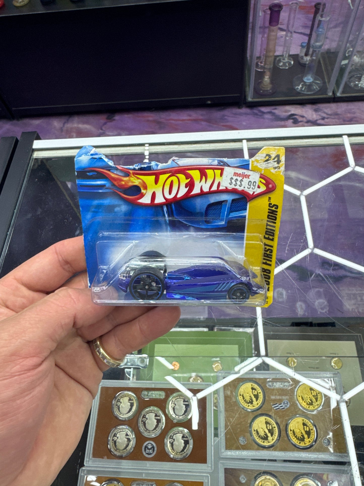 Hot Wheels 2008 First Editions 24/40 Duel Fueler 024/172 Blue