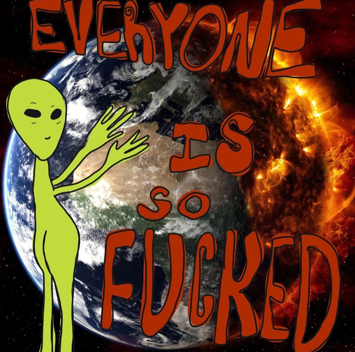 Everyone is F Button Up Tshirt