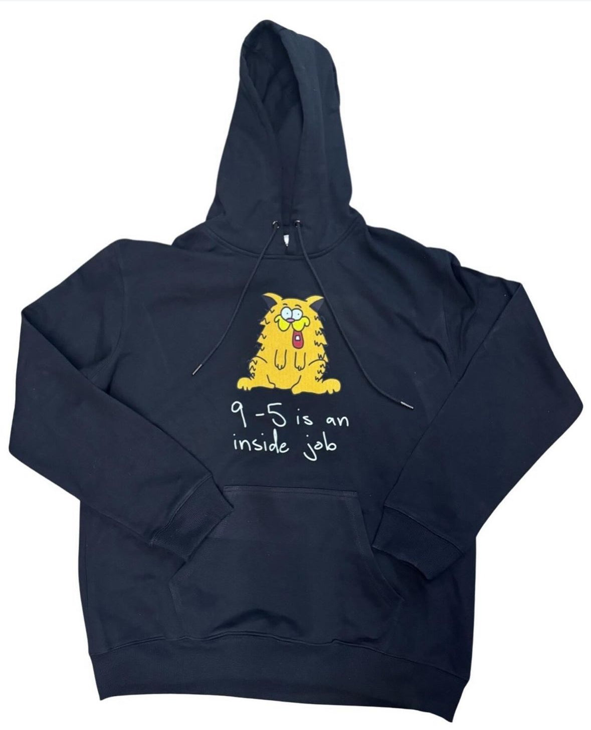 9-5 is an inside job hoodie