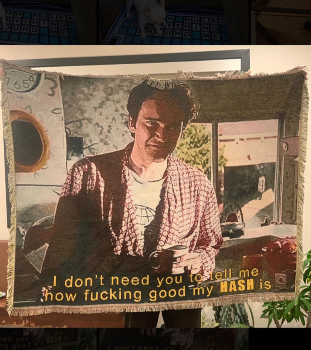 I Don’t Need You To Tell Me How F### Good My Hash Is Blanket