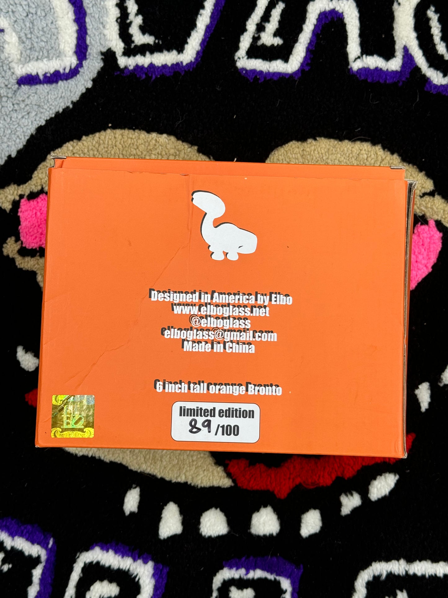 Elbo glass vinyl toy/sculpture Dinosaurs