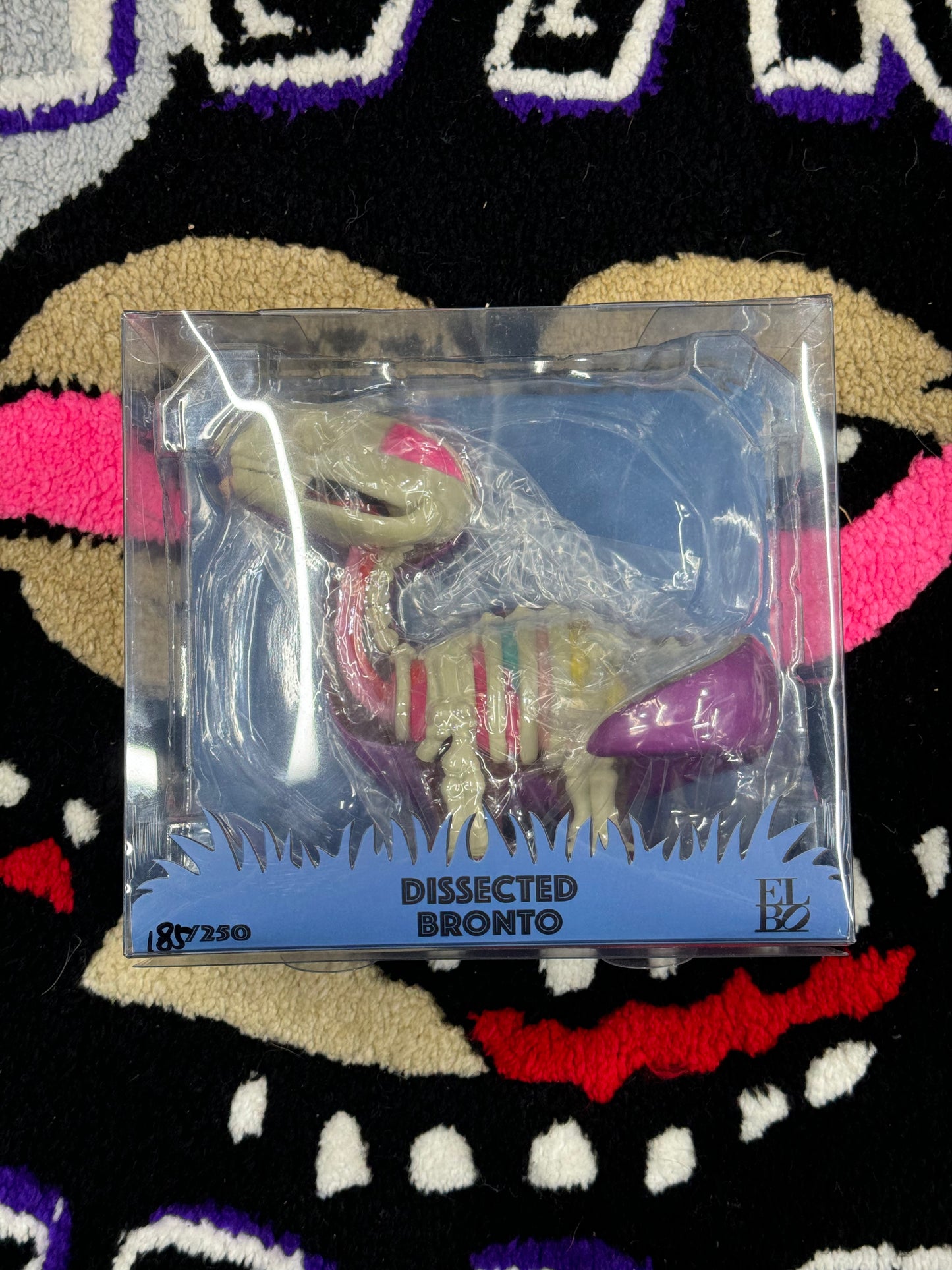 Elbo glass vinyl toy/sculpture Dinosaurs