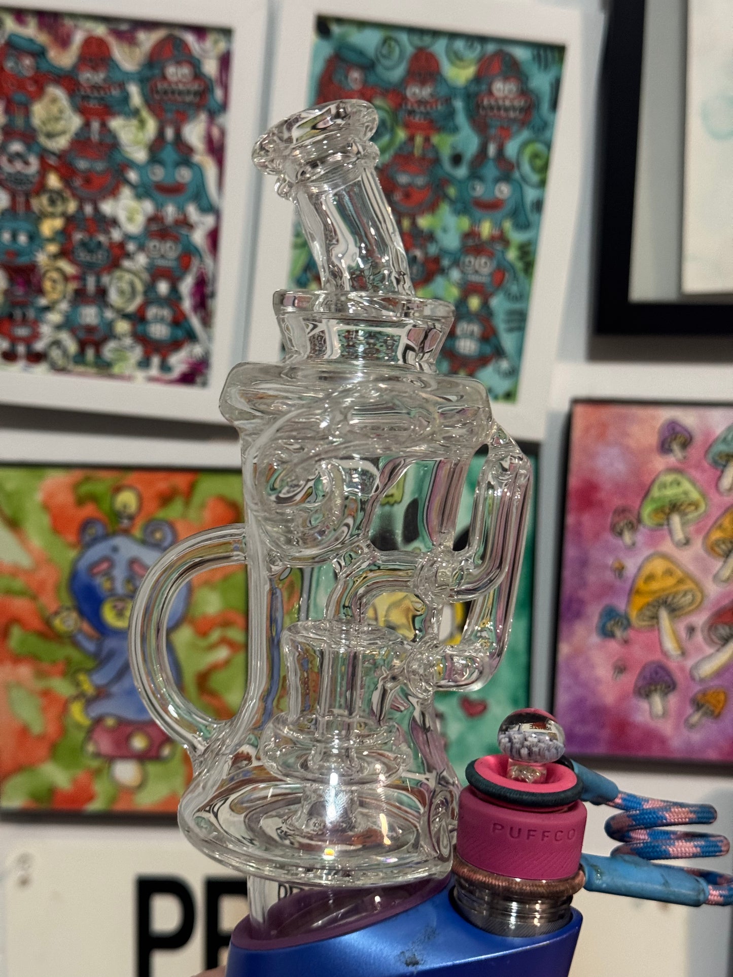 Siren Apparatus Glass puffco top