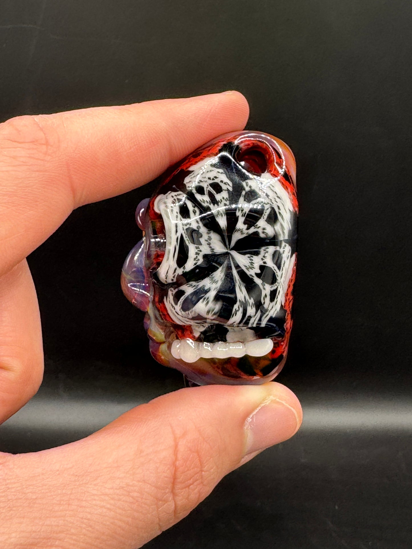 Crunklestein Glass x Mr.Voorhes Glass pendant