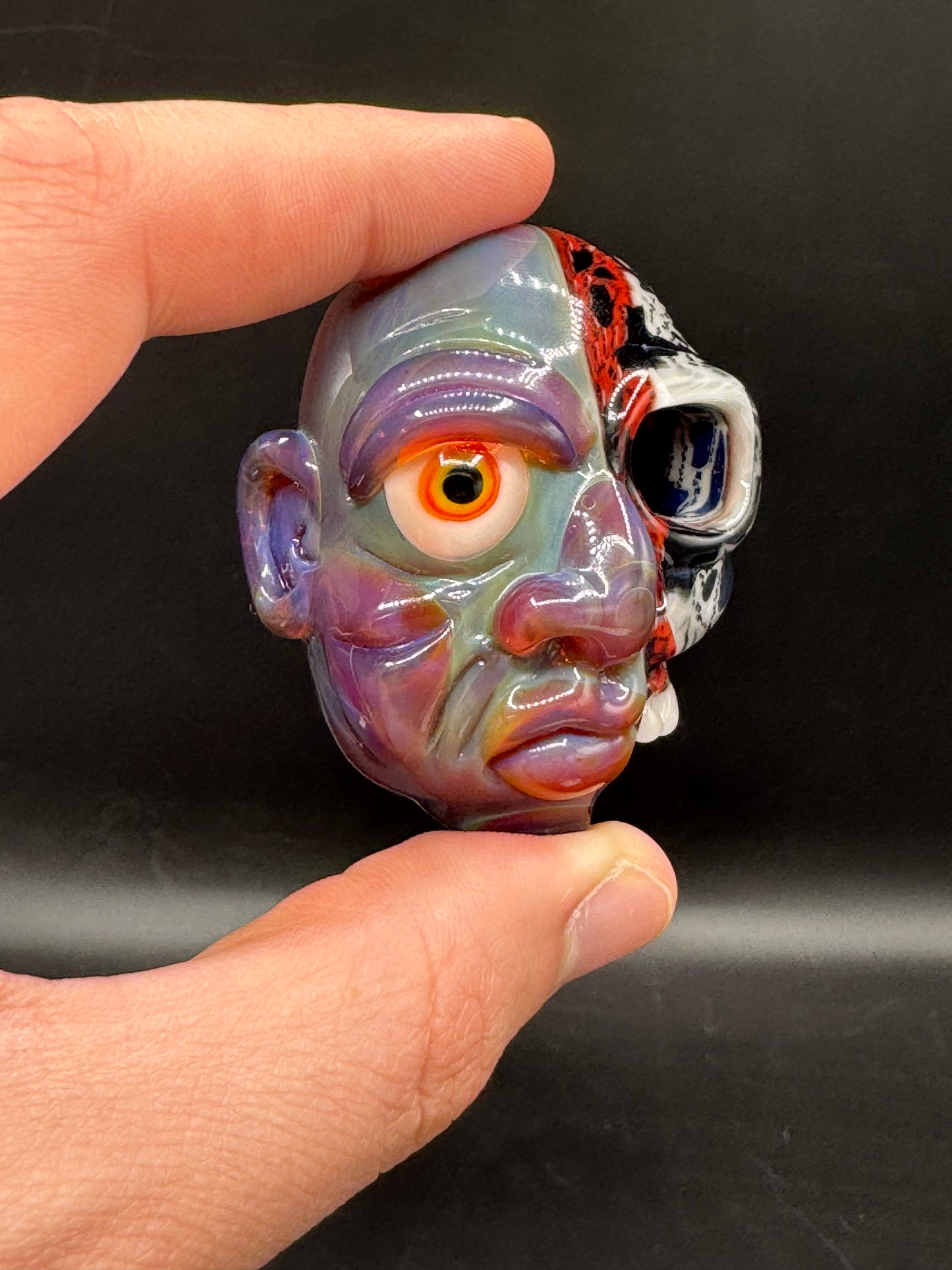 Crunklestein Glass x Mr.Voorhes Glass pendant