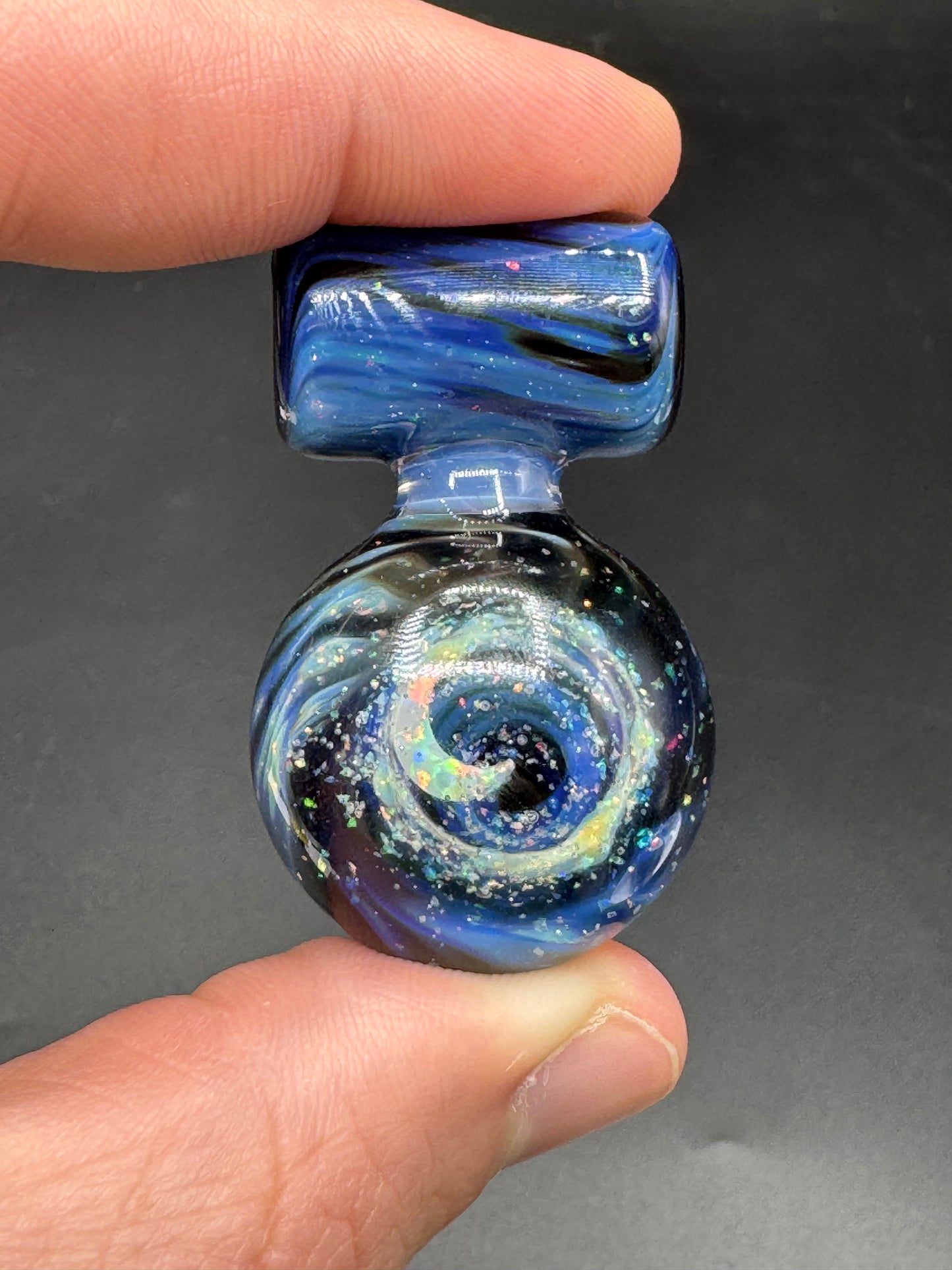 Big Z glass pendant