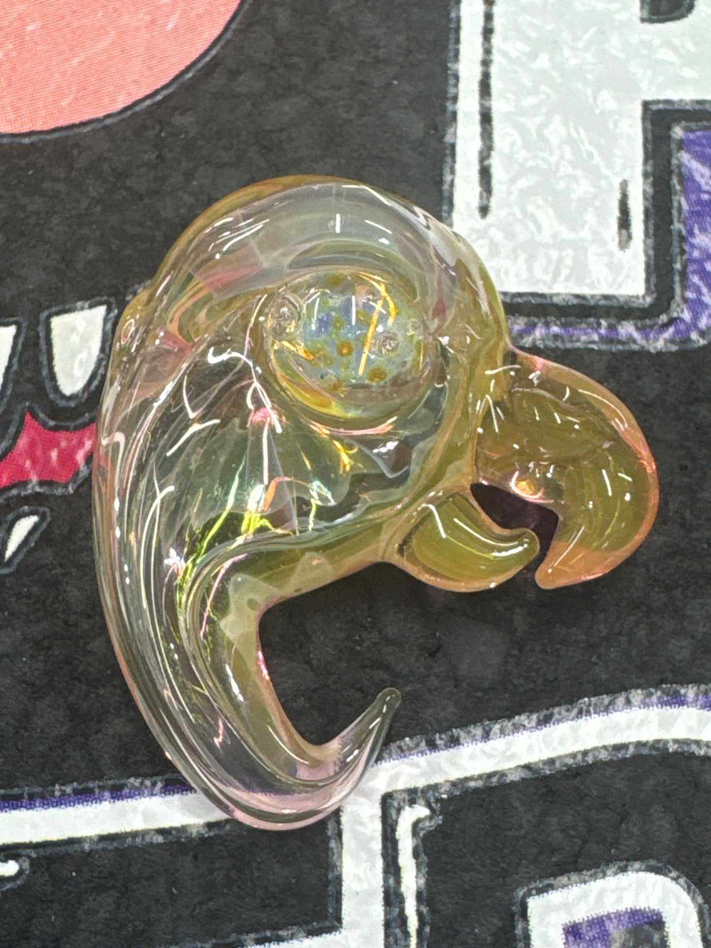 Bowlpusher x space Kassel fume green solo space Kassel Pendants