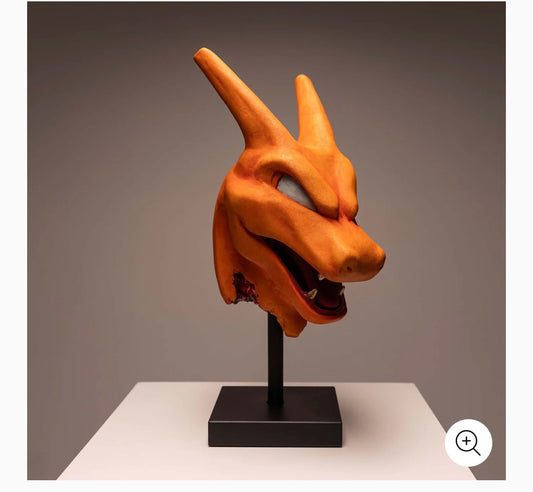 Charizard Head Statue