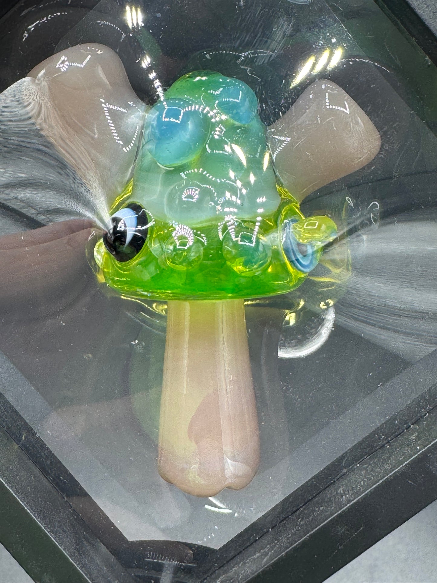 Lerk The World Glass Mushroom Paperweights