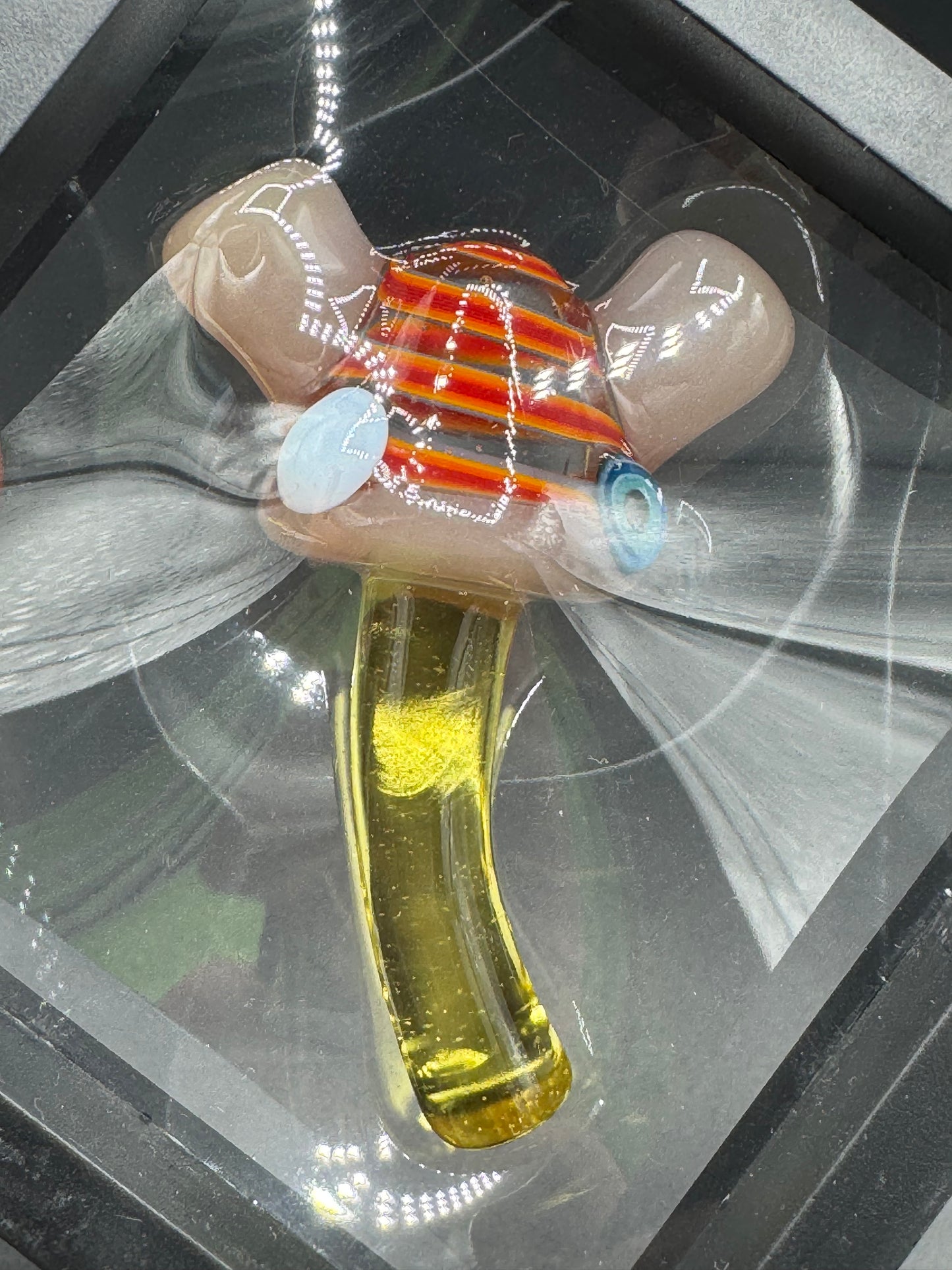 Lerk The World Glass Mushroom Paperweights