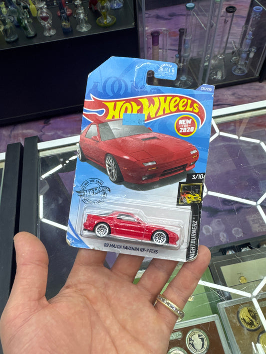 2020 Hot Wheels '89 Mazda Savanna RX-7 FC35 Red - 1:64 #223/250