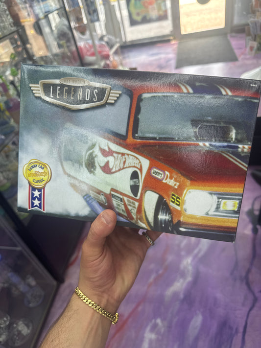 Hot Wheels 1997 Legends MONGOOSE 1970 Duster Funny Car 1:24 & 1:64 4-Car Set MIB