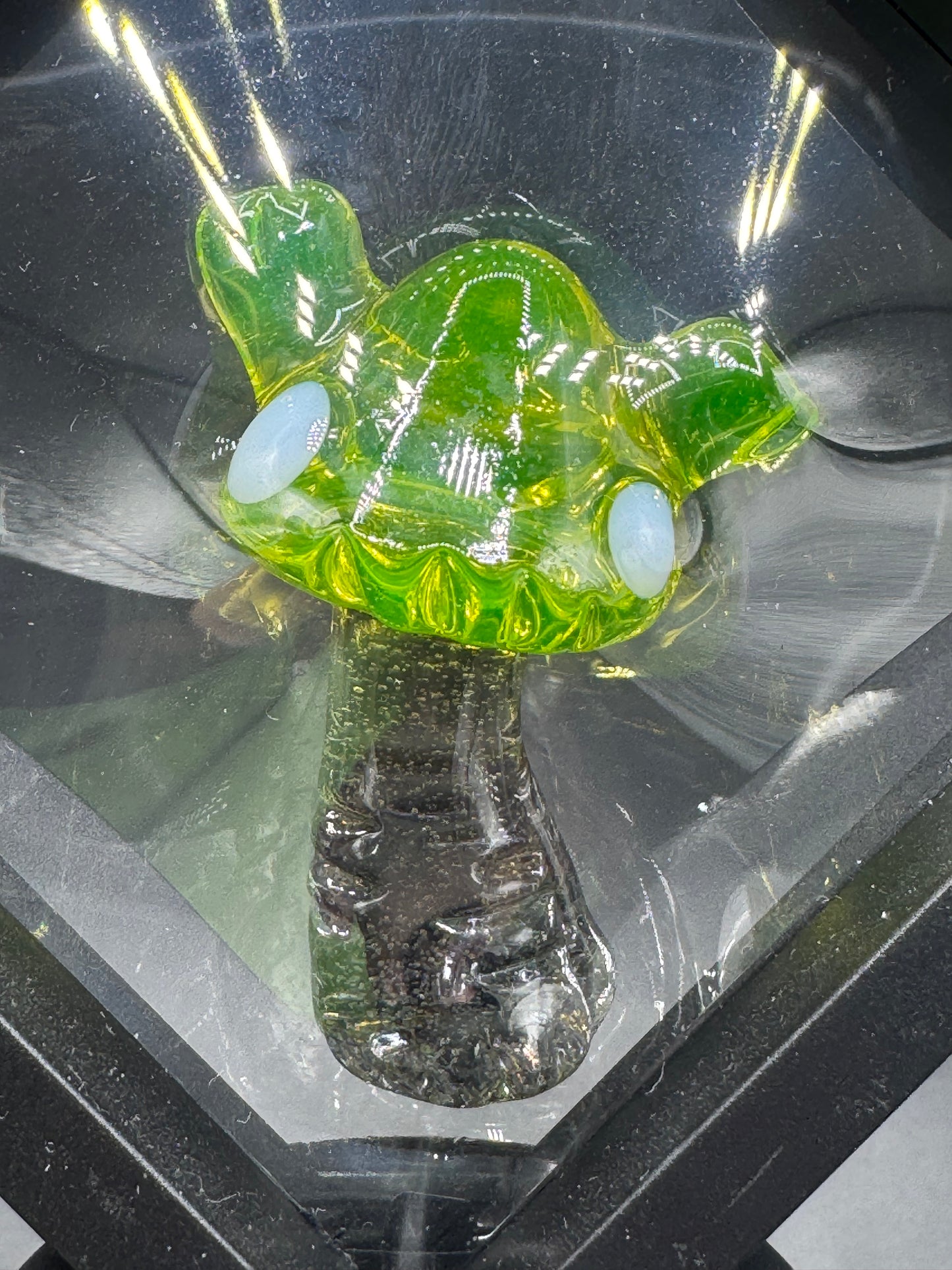 Lerk The World Glass Mushroom Paperweights