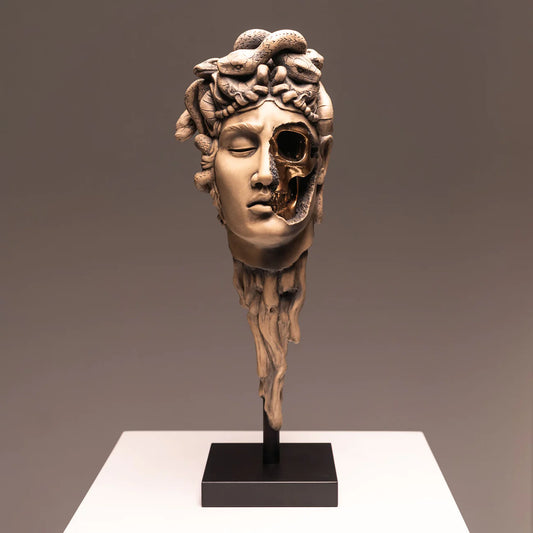 Sandstone Medusa Statue