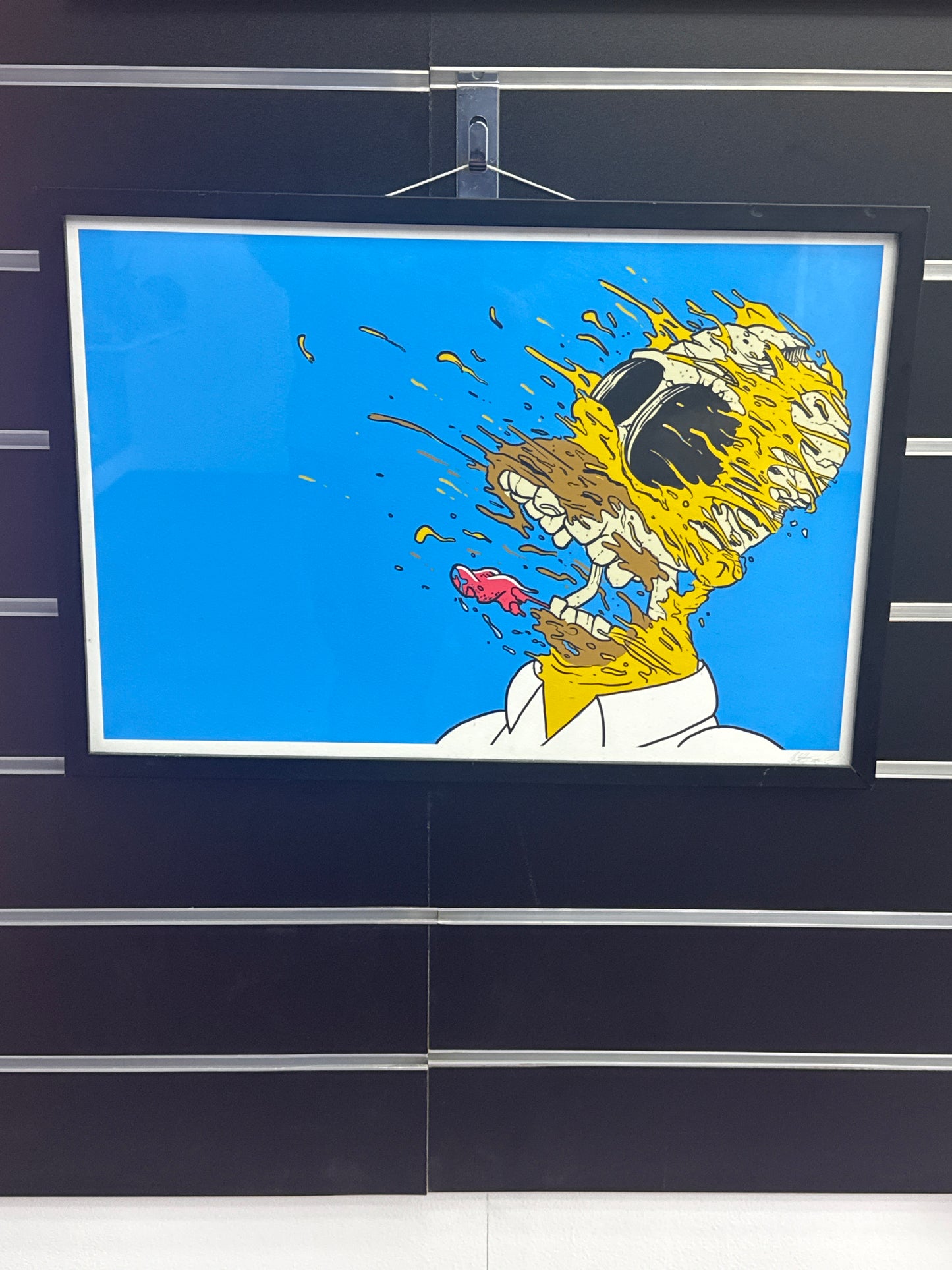 Deconstructed Homer (Blue Edition) by Matt Gondek
