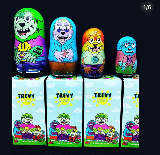 Trevy Metal Nesting Dolls