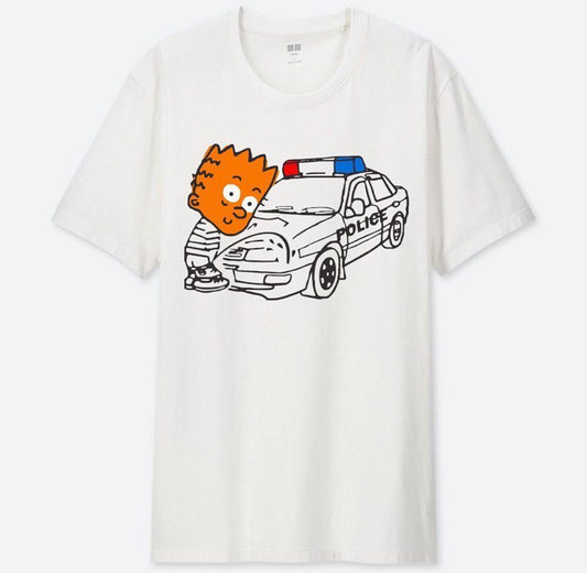 PP on Police Car Tshirt