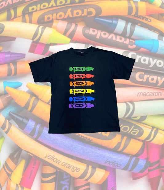 Crayons Trevy Metal Tshirt