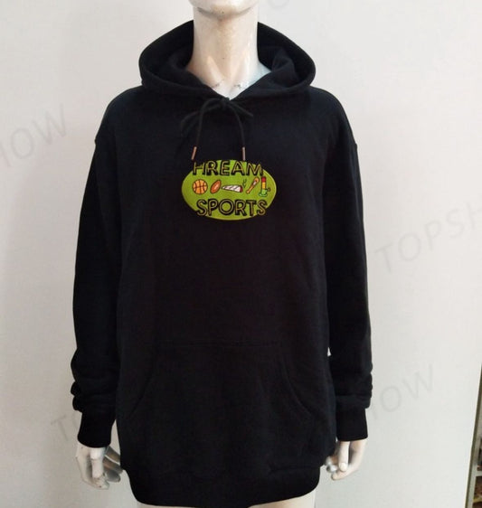 HREAM Sports Embroidered Hoodie