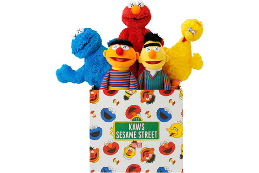 Sesame Street x Kaws plushy toy