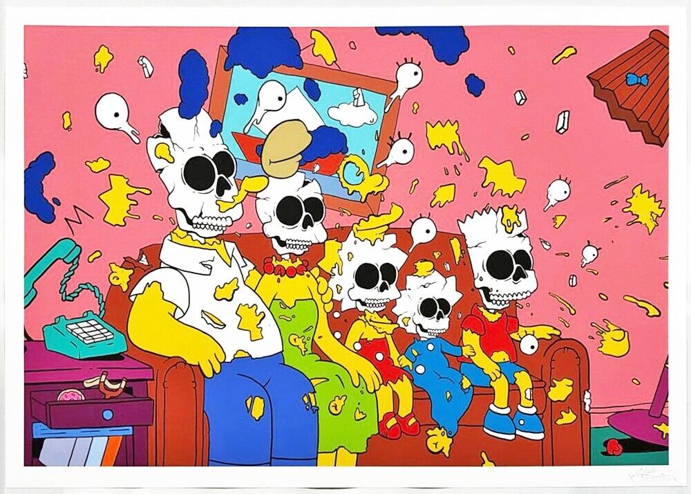 Simpson Nuclear Family by Matt Gondek