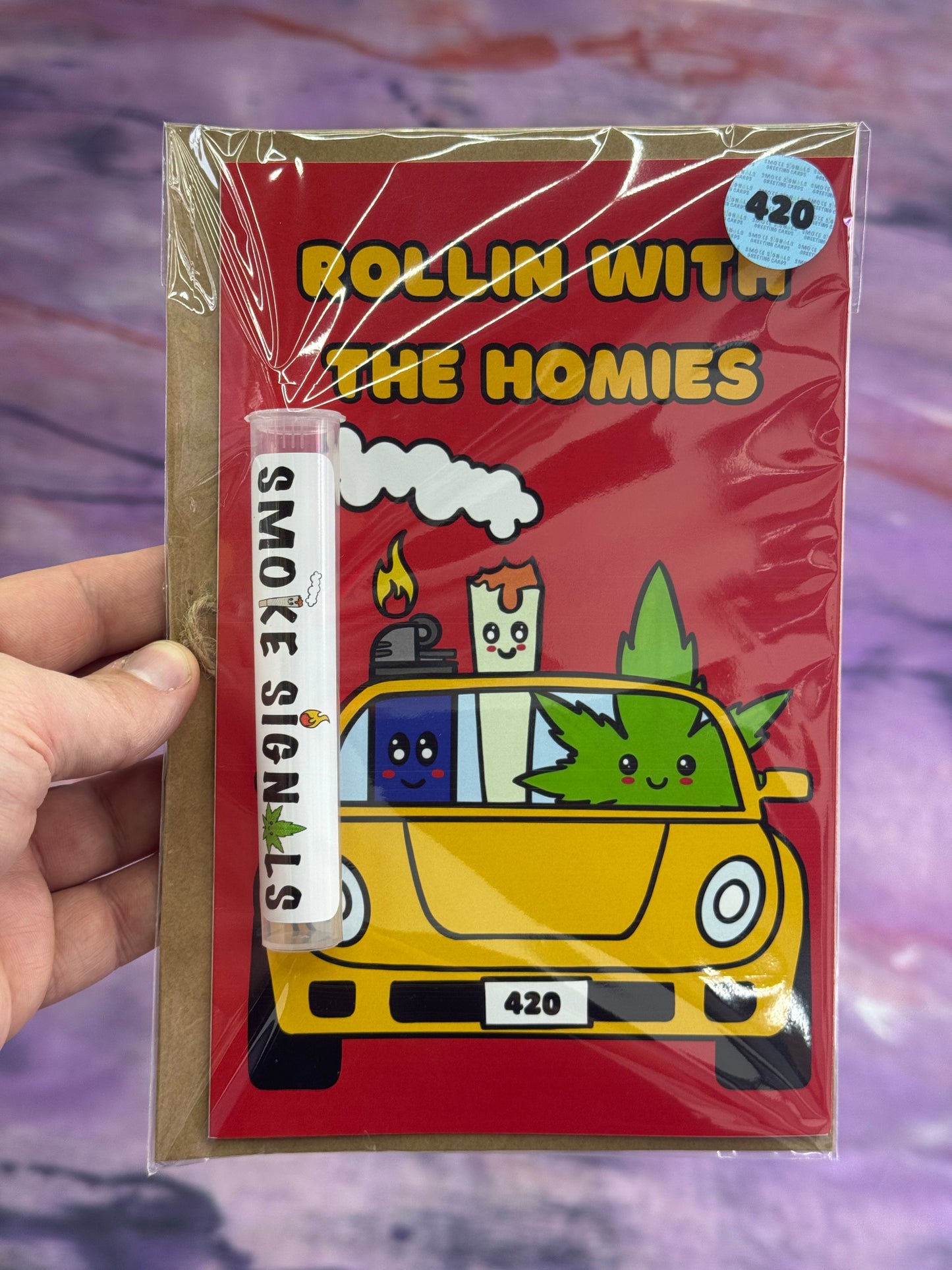 Smoking Signals Greetings Cards & Lighters