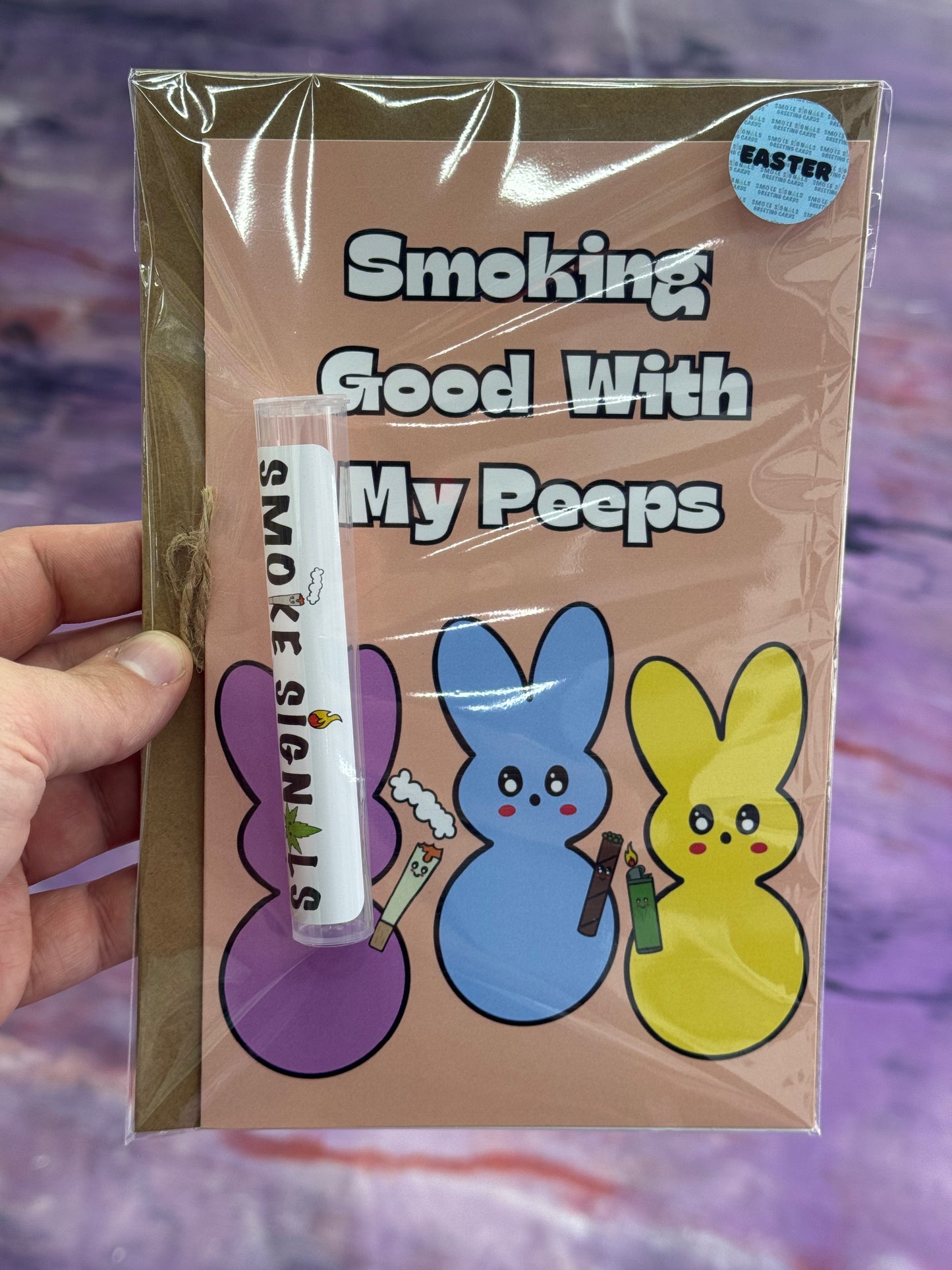 Smoking Signals Greetings Cards & Lighters