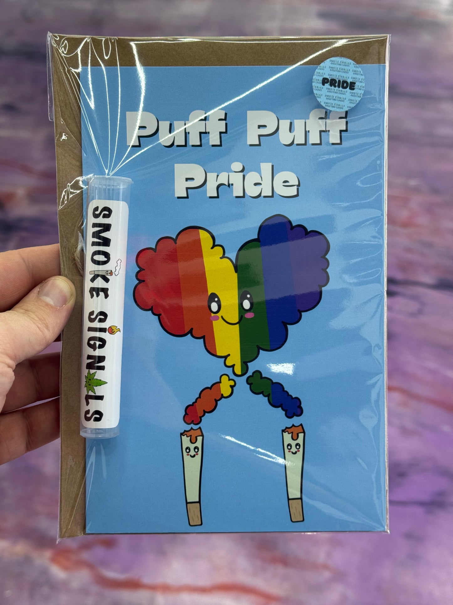 Smoking Signals Greetings Cards & Lighters