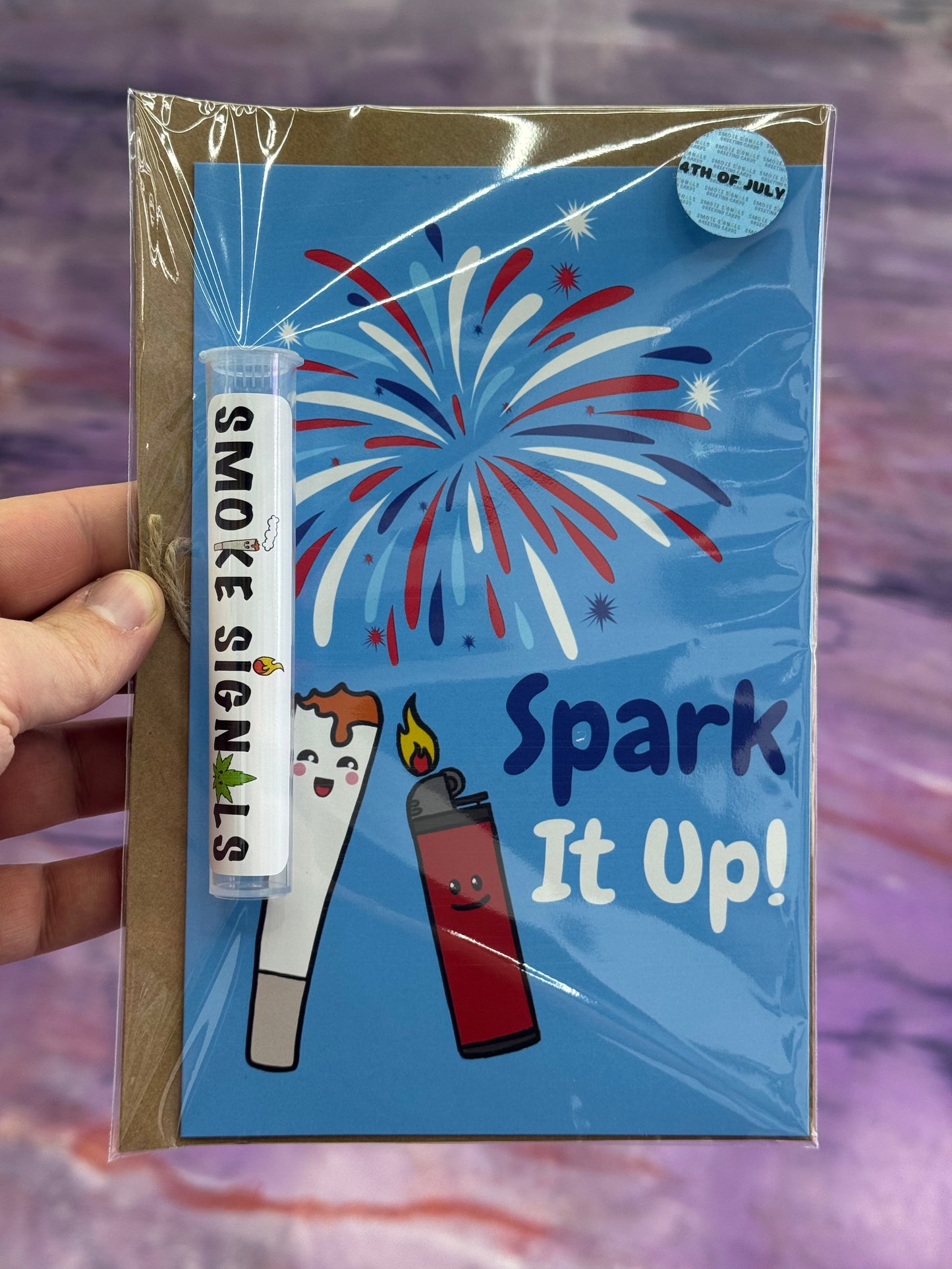Smoking Signals Greetings Cards & Lighters