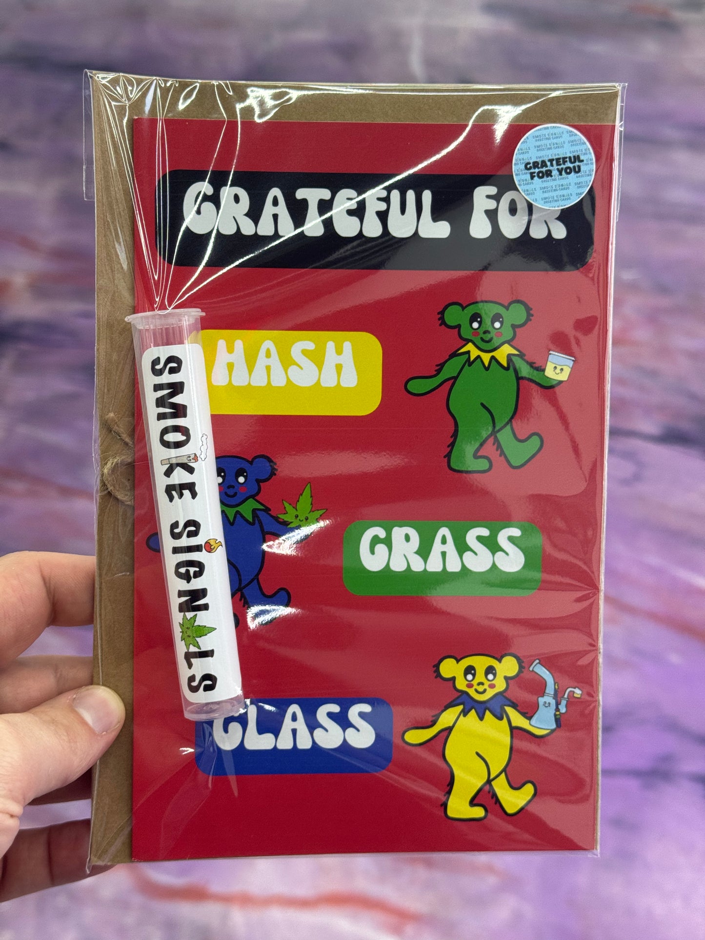 Smoking Signals Greetings Cards & Lighters