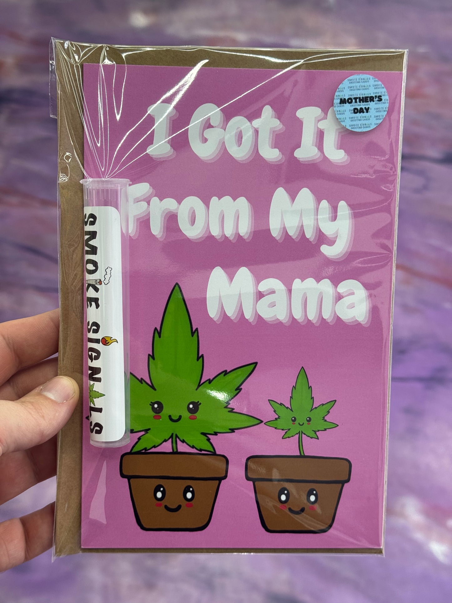 Smoking Signals Greetings Cards & Lighters