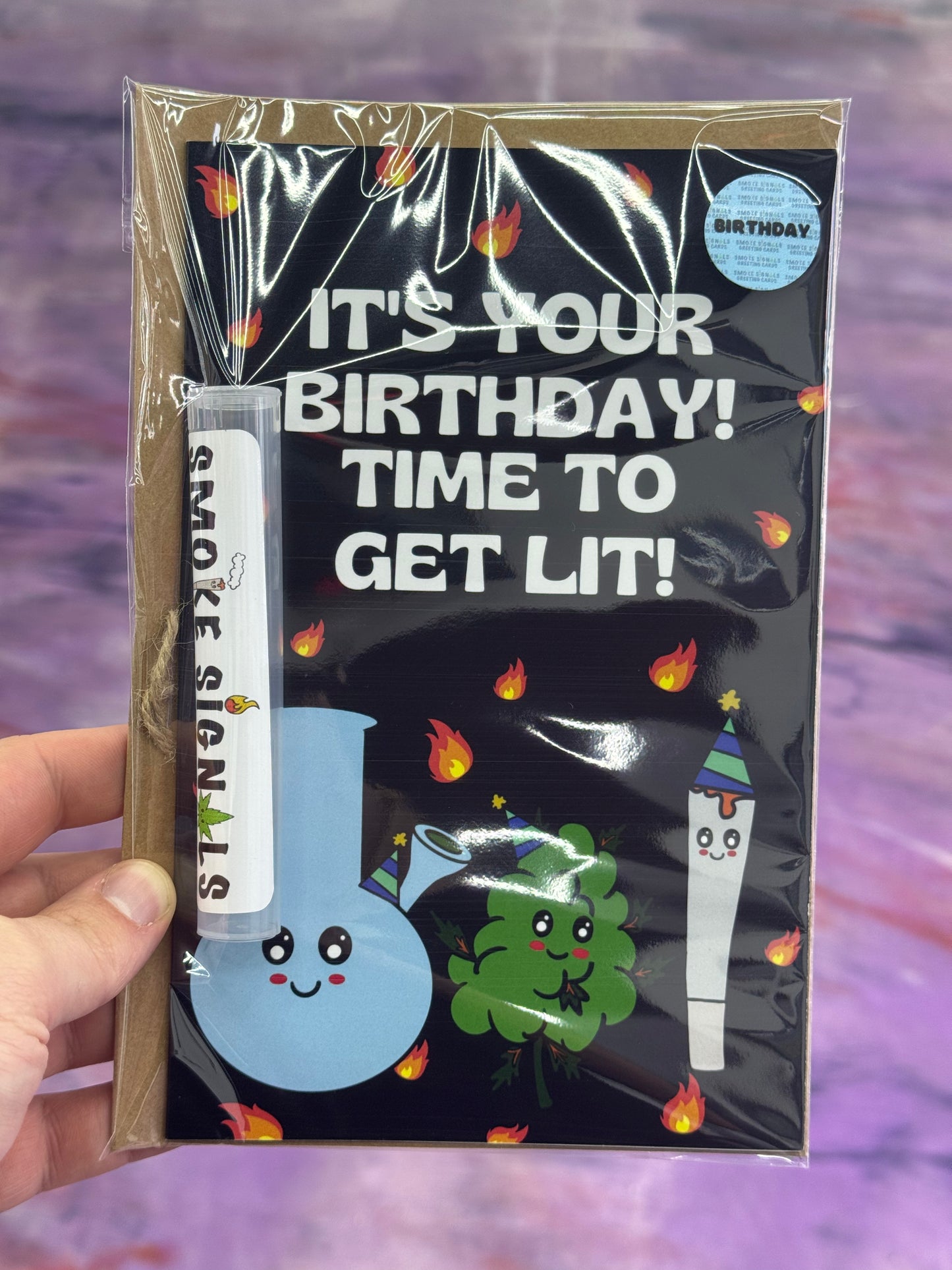 Smoking Signals Greetings Cards & Lighters