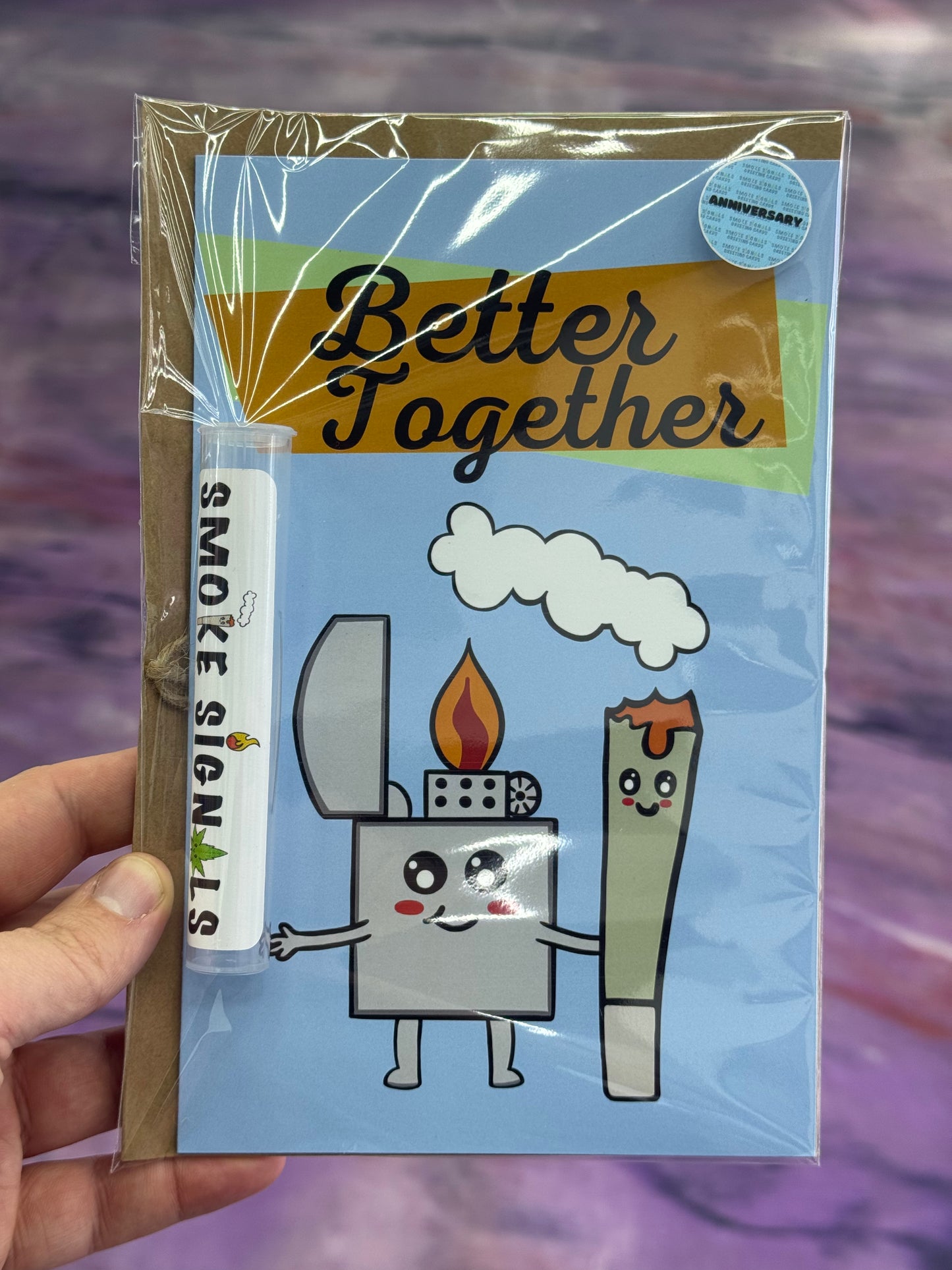 Smoking Signals Greetings Cards & Lighters