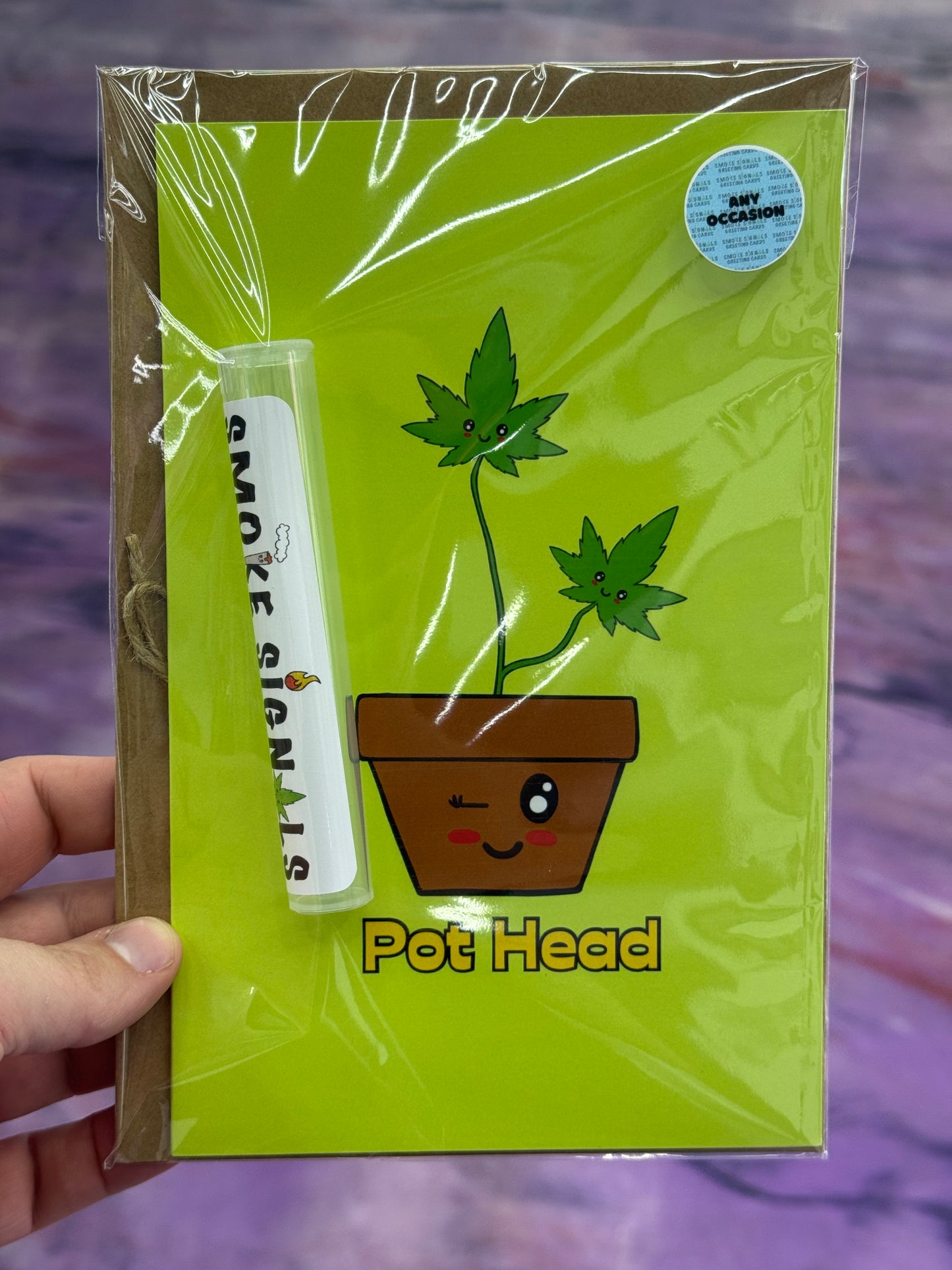 Smoking Signals Greetings Cards & Lighters