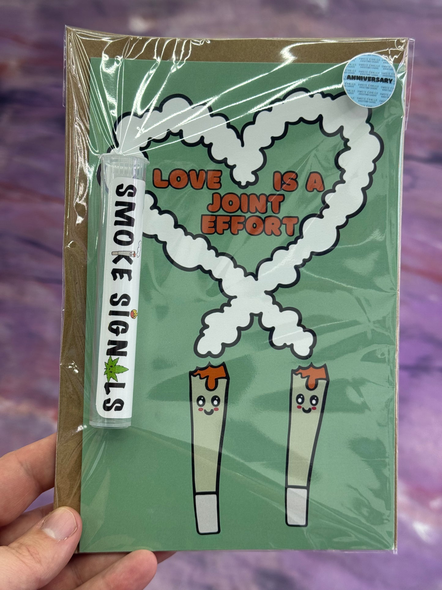 Smoking Signals Greetings Cards & Lighters