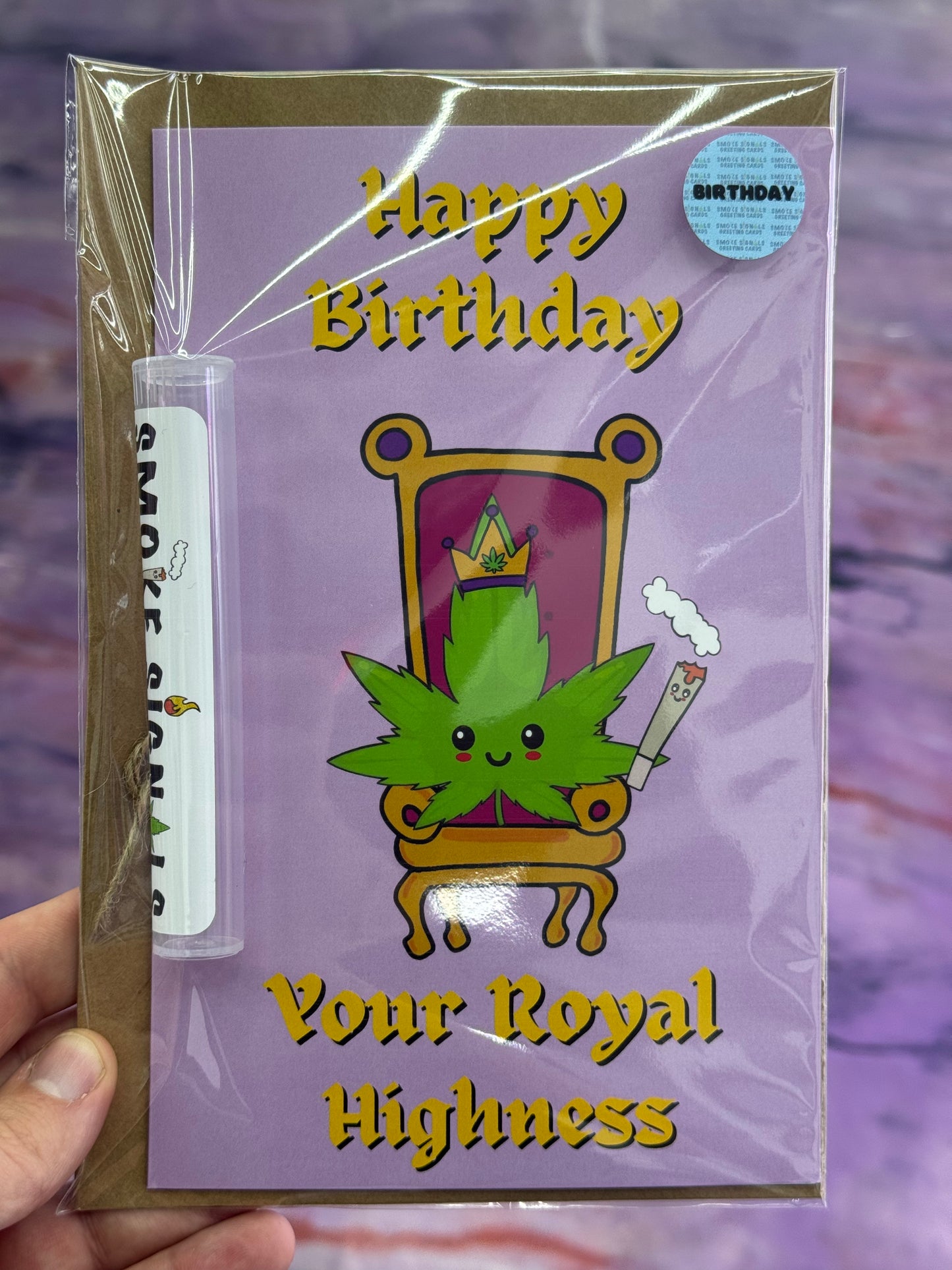 Smoking Signals Greetings Cards & Lighters