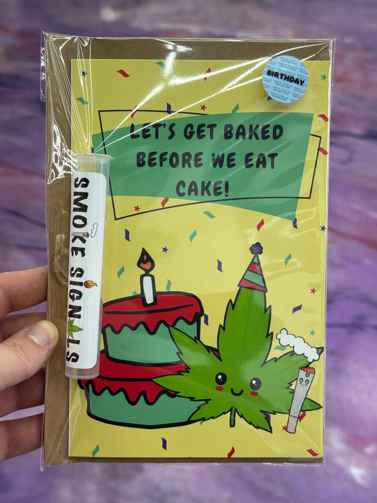 Smoking Signals Greetings Cards & Lighters