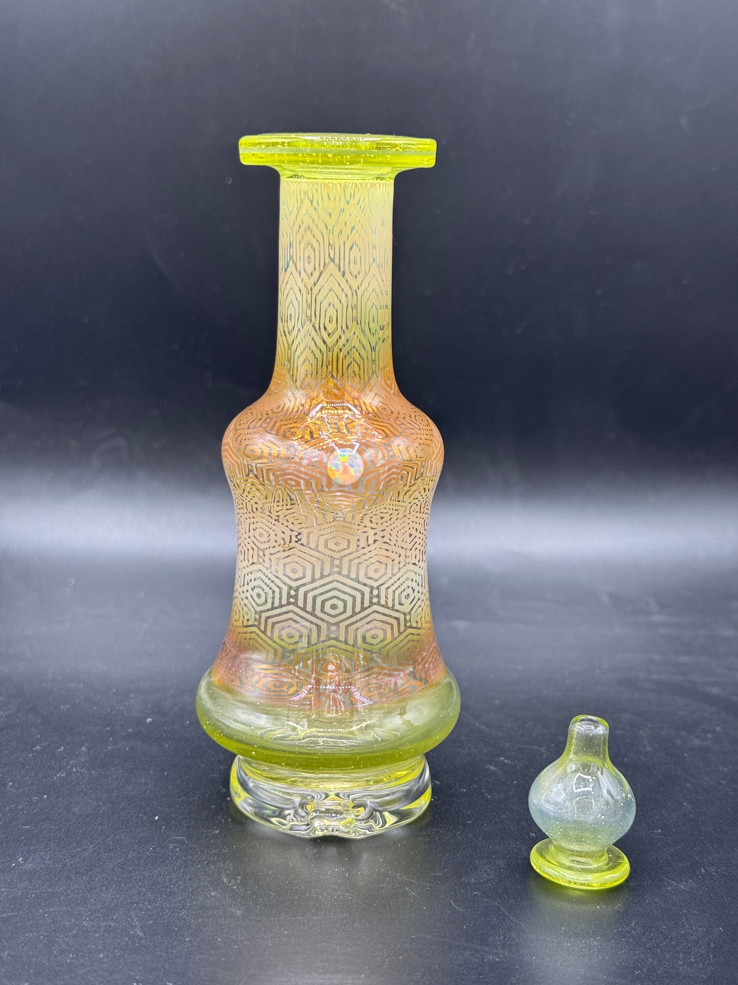 Pi glass Puffco tops with cap